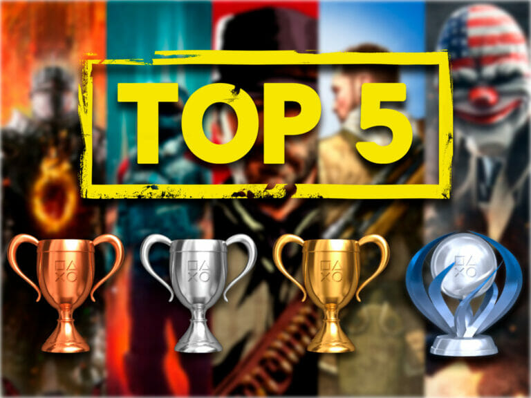 As 5 PLATINAS mais dificeis dos jogos - 1