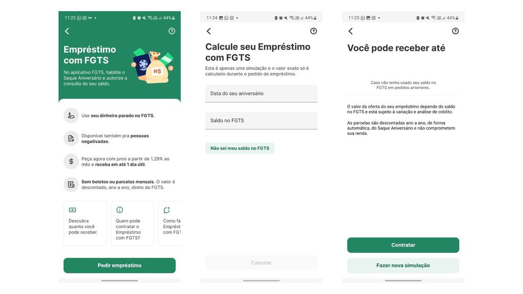 PicPay permite antecipar saque-aniversário do FGTS - 2