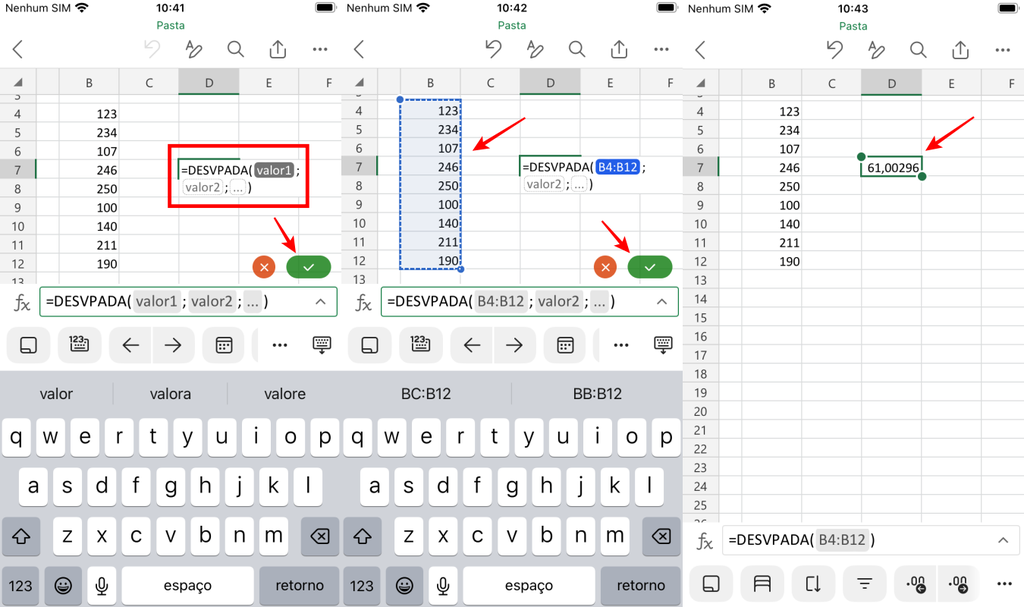 Como calcular desvio padrão no Excel | Guia Prático - 2