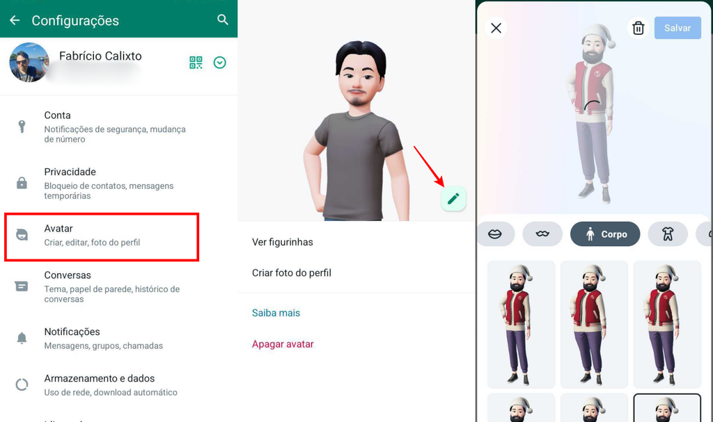 Como deixar o WhatsApp no clima de Natal e Ano Novo - 6