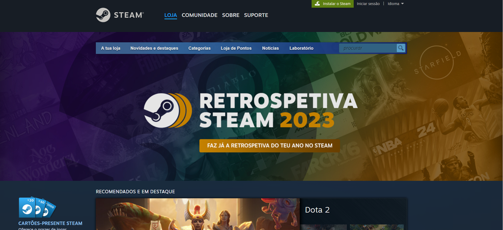 Como fazer a Retrospectiva Steam 2023? - 2