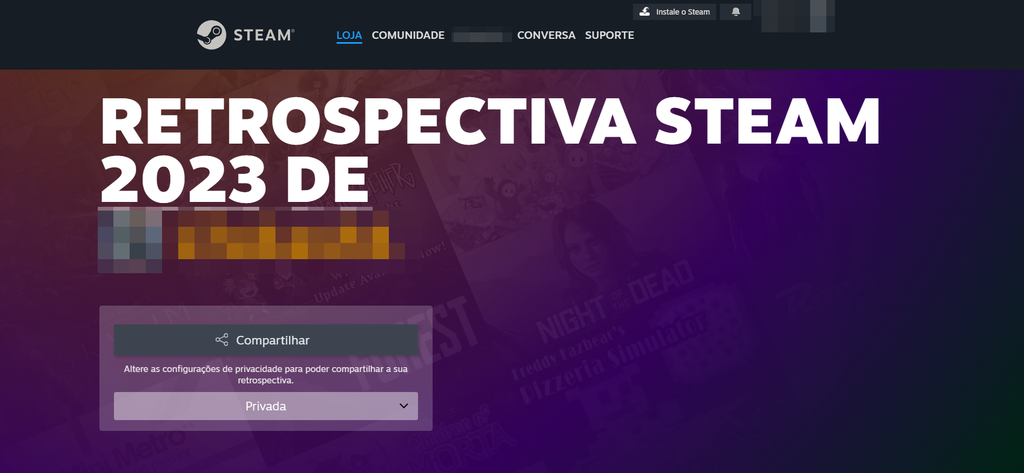 Como fazer a Retrospectiva Steam 2023? - 3