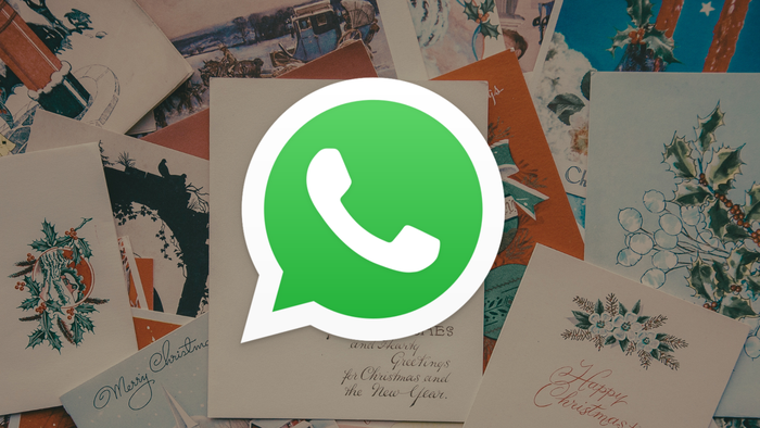 Como fazer um cartão de Natal e Boas Festas para WhatsApp - 1