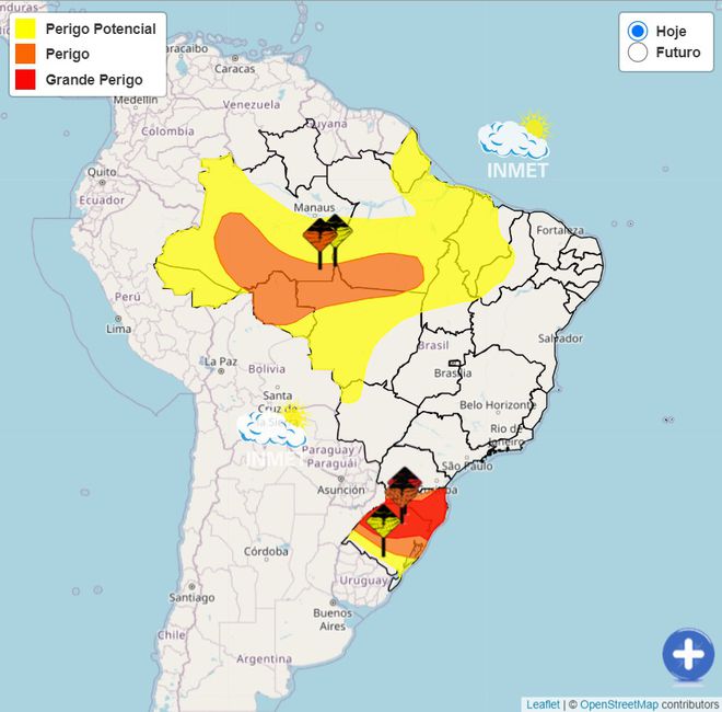 O que causa a onda de tempestades, chuvas e enchentes no Brasil? - 2