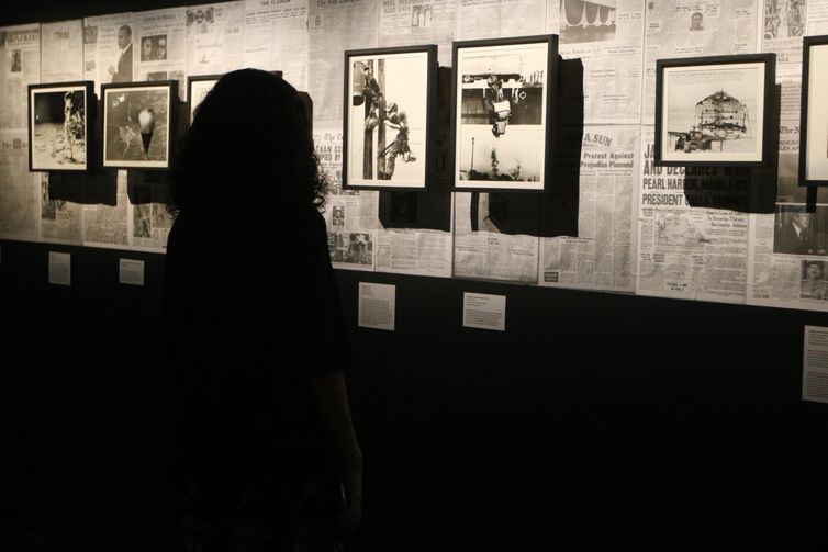 São Paulo (SP), 09/05/2024 - Coleção Allan Porter no Maio Fotografia no MIS, com curadoria de André Sturm, no Museu da Imagem e do Som - MIS. Foto: Rovena Rosa/Agência Brasil