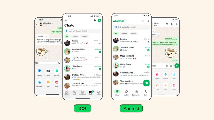 WhatsApp explica as mudanças de design do aplicativo - 1