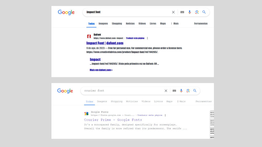 Easter egg muda fonte do Google para Comic Sans, Verdana e outras clássicas - 2