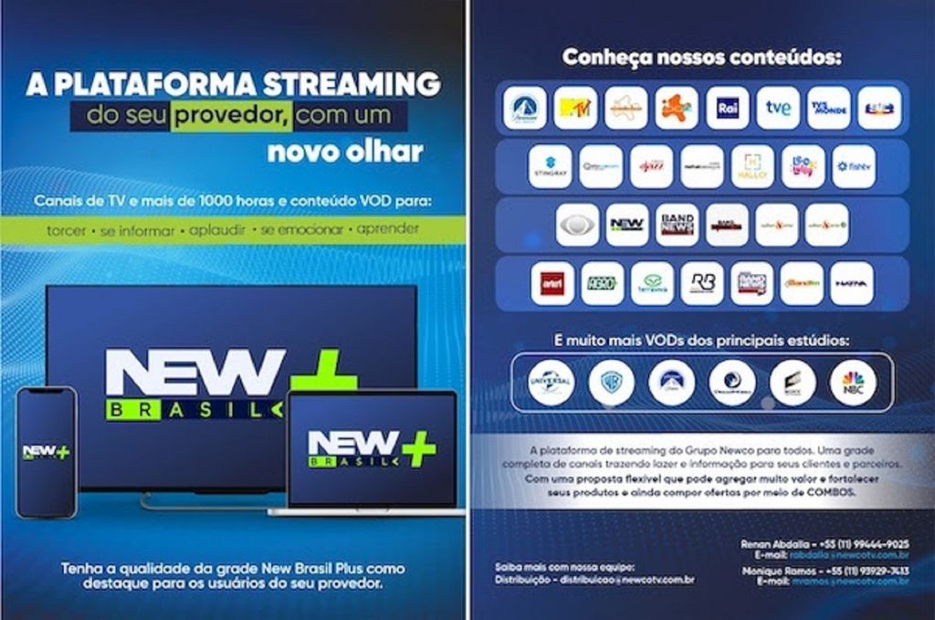 News Brasil Plus | Band anuncia serviço de IPTV com 27 canais - 2