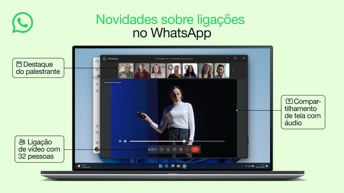 WhatsApp libera videochamadas estilo Zoom e Meet com até 32 pessoas - 1