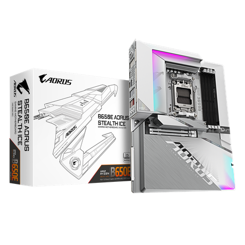 Gigabyte Aorus B650E Stealth Ice 1