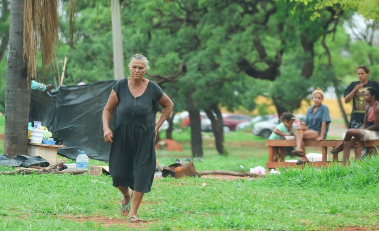 Brasília (DF) 01/11/2024 Pessoas em situação de rua em Brasília. ( Luzia Cavalcante)  Foto Antônio Cruz/Agência Brasil