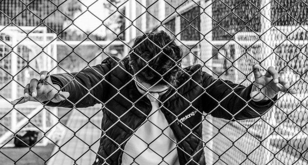 guy, man, people, dark, shadow, hands, sad, crying, boy, fence, desperate, sad boy, black and white, med ahabchane, gray dark, sad, crying, crying, crying, crying, crying, desperate